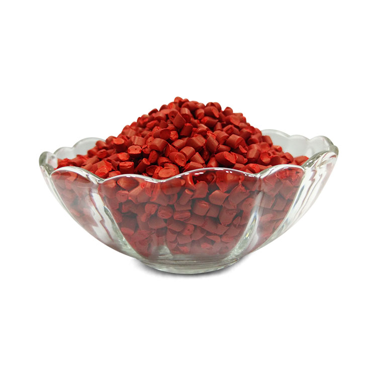 C.I. Red Masterbatch(P.R.53:1)(20% pigment content with PE carrier) PE210 红