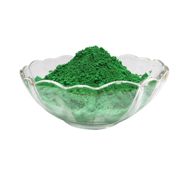 国产钴绿（颜料绿50）高耐温1000度，工程塑料、涂料、陶瓷应用